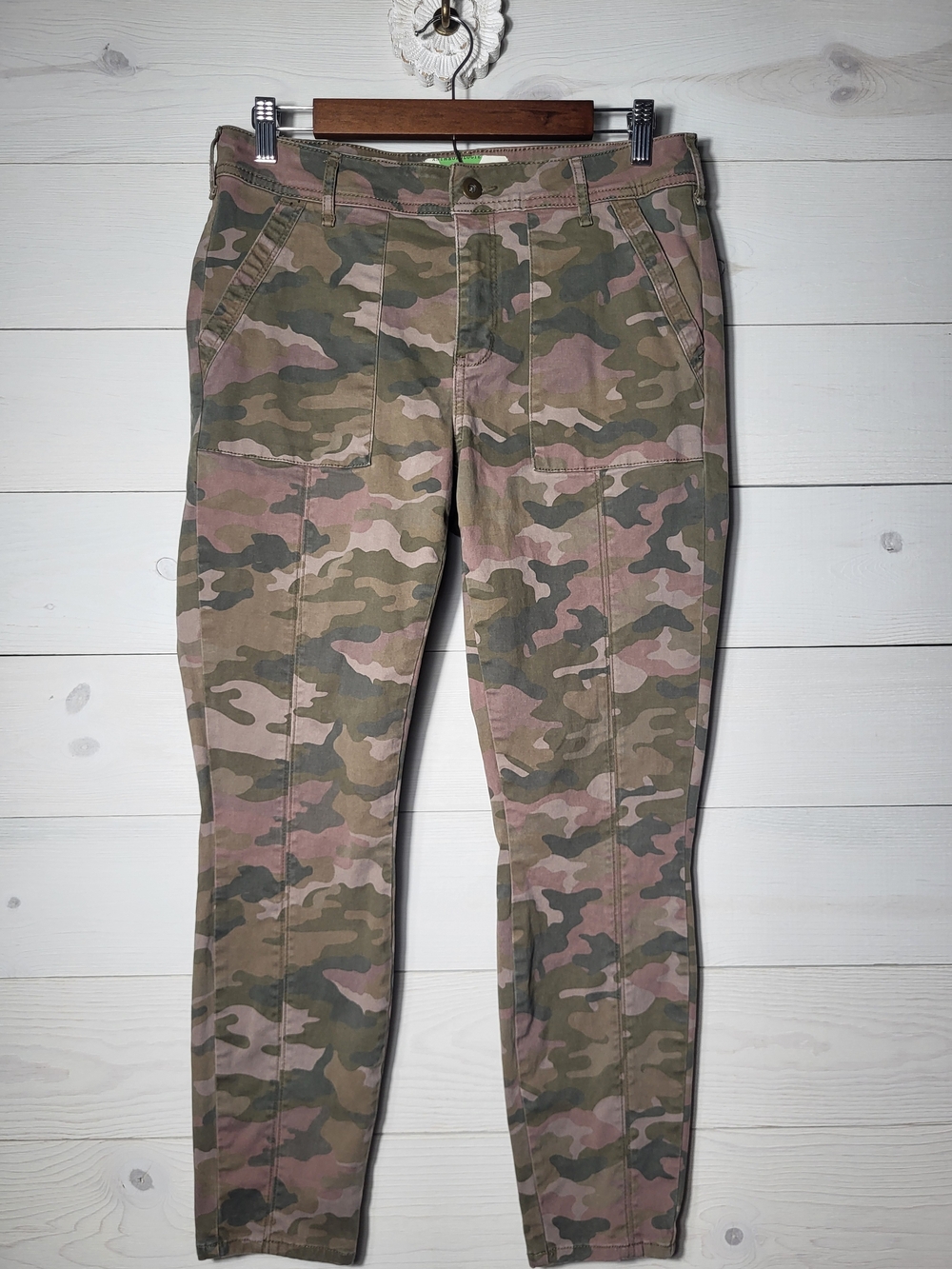 Anthropologie Pants Camo Casual Cotton Gorpcore.